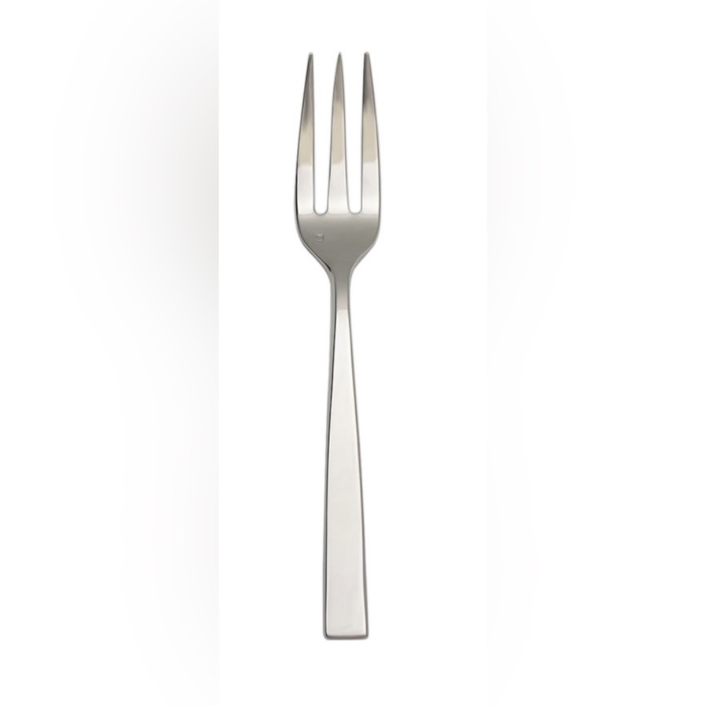 NWOT Stamped Fortessa Spada 9.25” Stainless Steel 18/10 Fork & Spoon Serving Set